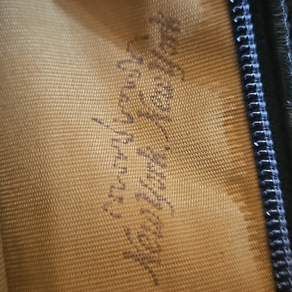 Vtg Manhattan marked butter leather 1970s designer bag mint condition - Picture 3 of 10